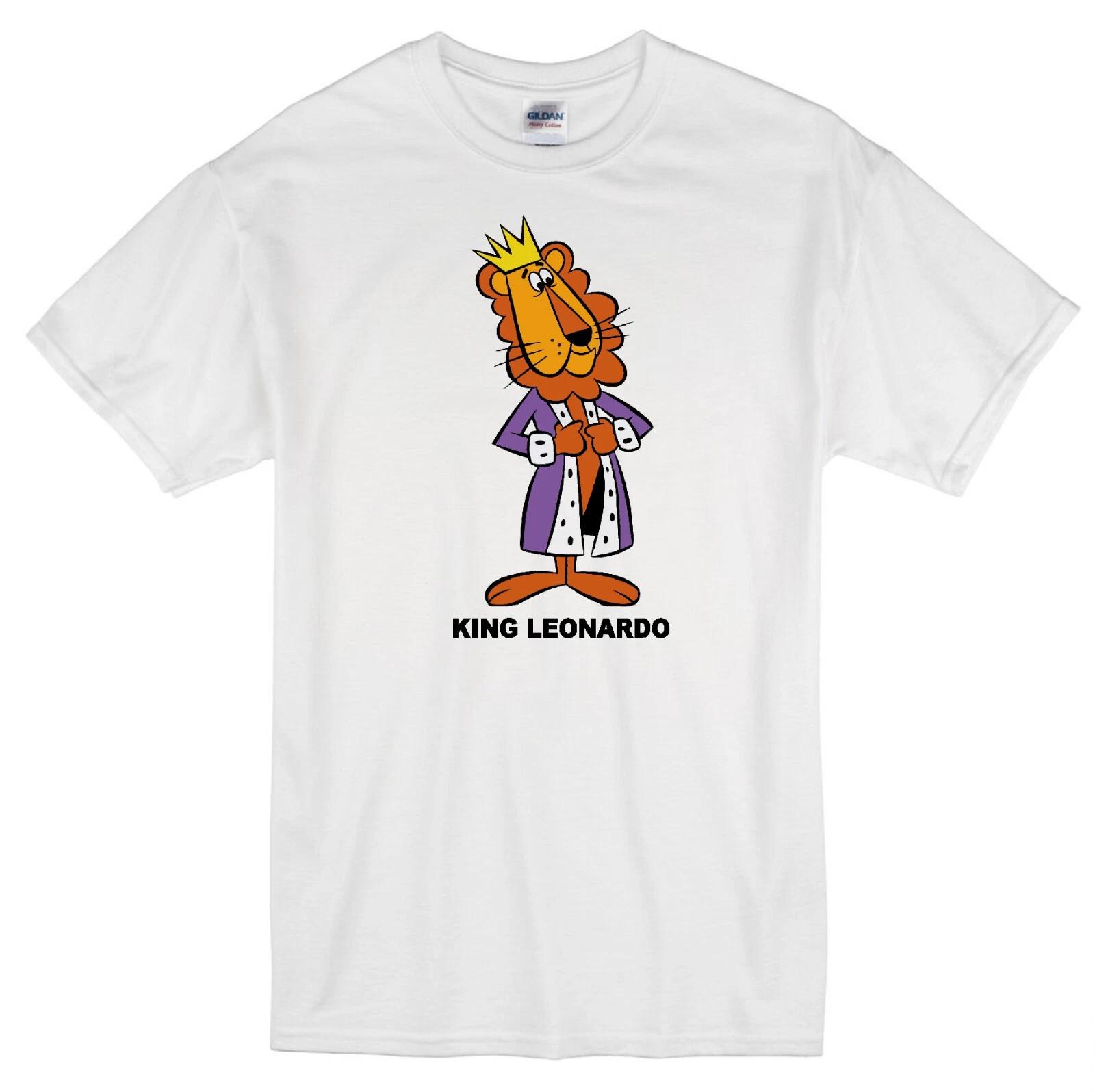 KING LEONARDO & HIS SHORT SUBJECTS CARTOON ANIMATION BONGO CONGO WHITE T-shirt XL
