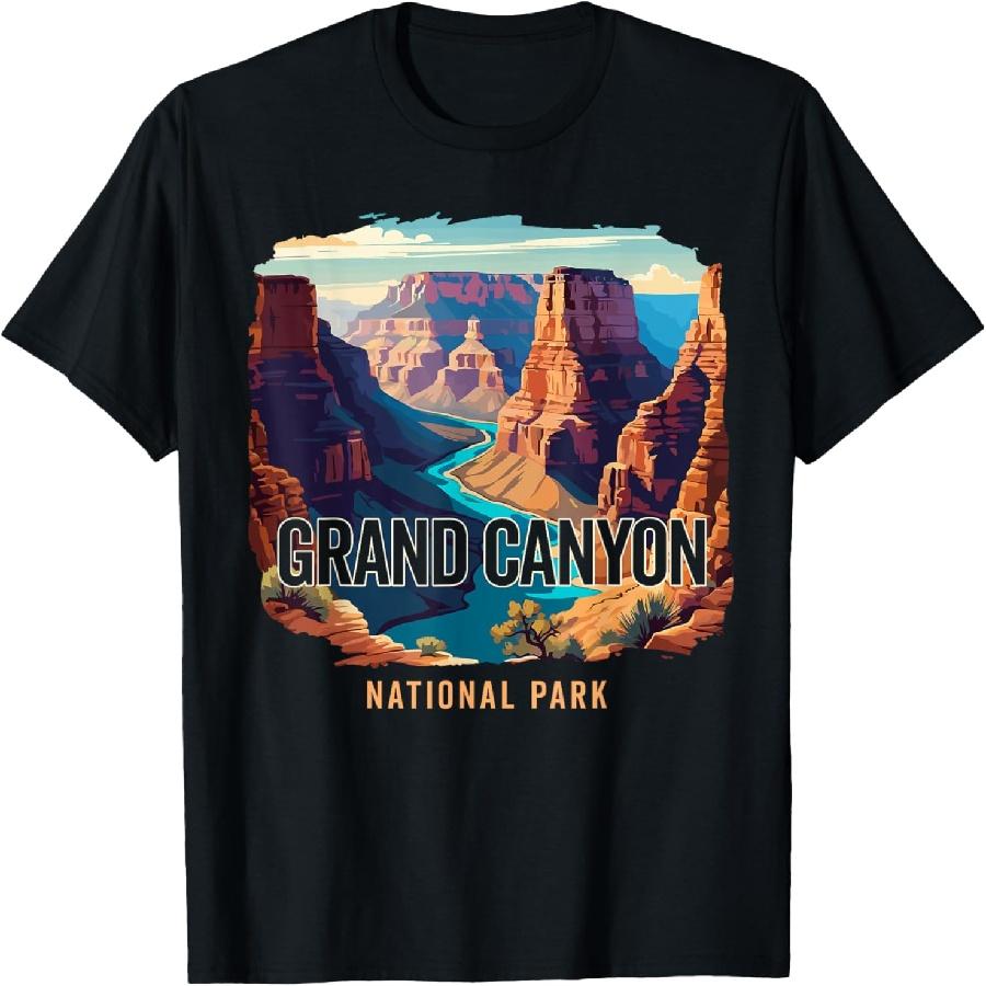 Grand Canyon National Park Hiking Adventure T-Shirt S