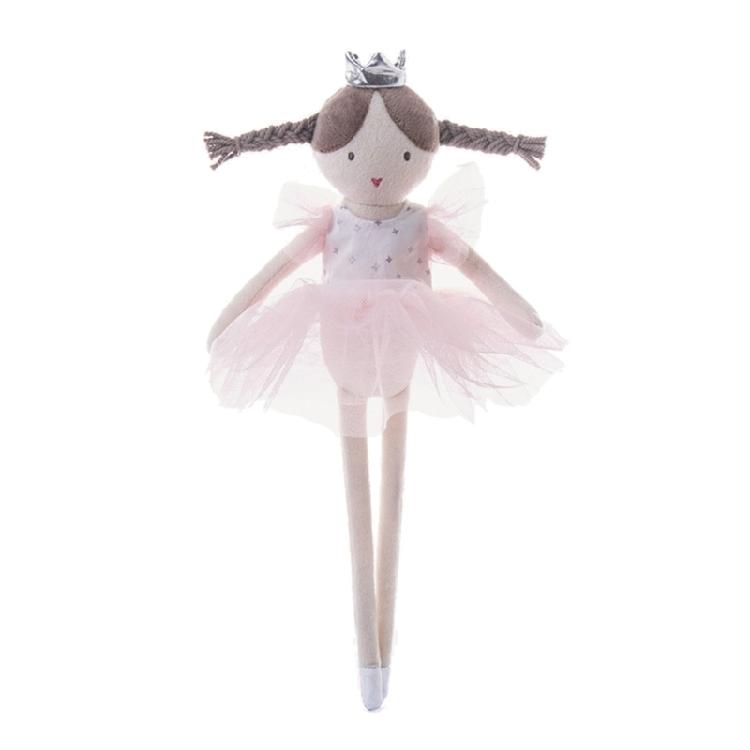 Soft Stuffed Doll Kids Long-legged Ballet Girl Shape Doll Sleeping Plush Toy 1