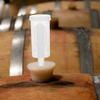 2 Pcs Reusable Exhaust Valve 3-Piece Air Locks LED Coasters Transparent Plastic Home Brew Accessory