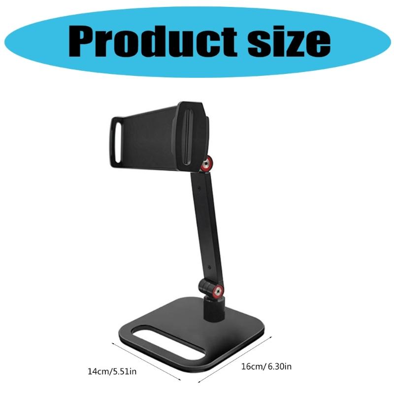 Universal Desktop Tablets Stand Monitor Holder For Smartphone Tablets Monitors With Height Adjustment Foldable Stand
