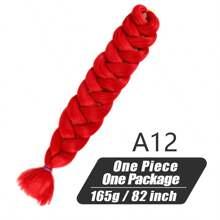 2026 New  Xpression Synthetic Big Braids Crochet Hair Braids Extensions Yaki Straight Hair Women's Jumbo Braids Hair Daily Wear