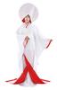 Clearstone Cosplay Halloween Solid White White Women's