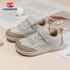 HOBIBEAR Kids' Wide-Head Breathable Velcro Shoes - Soft, Wear-Resistant Synthetic Leather for Boys & Girls