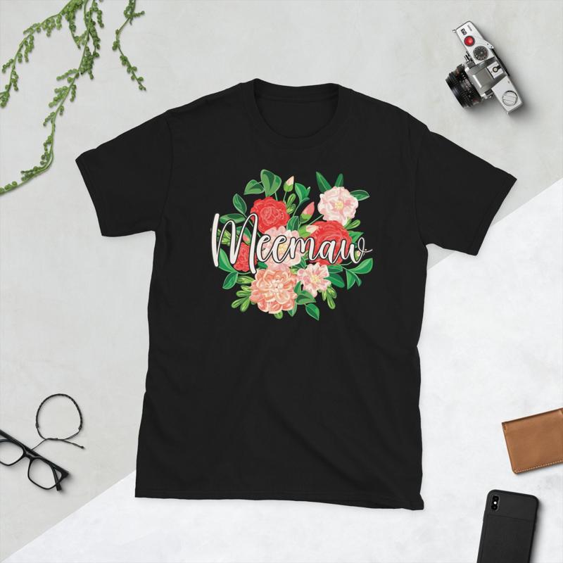 Cute Meemaw Grandma Grandmother s T Shirt