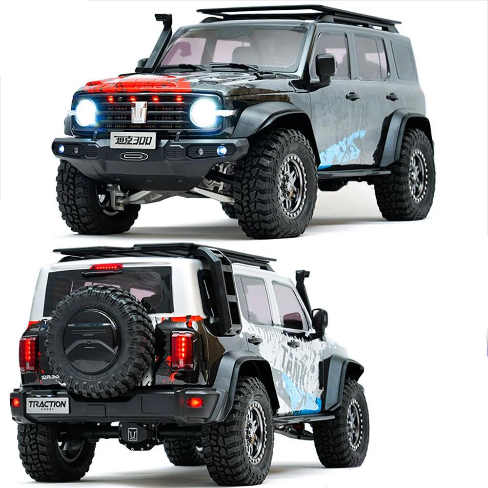 TRACTION HOBBY KM 1:8 TANK300 3rd Anniversary Edition 2.4GHz RTR 1/8 RC Electric Remote Control Model Car Off-Road Crawler