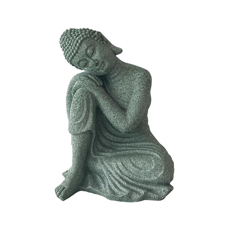Buddha Crafts 1PCS Zen Fish Tank Aquascape Ornament New Creative Entranceway Home Decorations