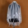 Elegant Wedding Ceremony Bridal Veil Single Layered Bowknot Wedding Veil Engagement Event Veil Bride Veil Headpiece