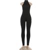 European-American Solid Color Halter Backless Yoga Jumpsuit, Spring/Summer 2026 Collection