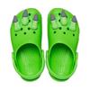 Crocs Classic clog Breathable, comfortable and casual non-slip and kick children's sandals plasticine green children's model