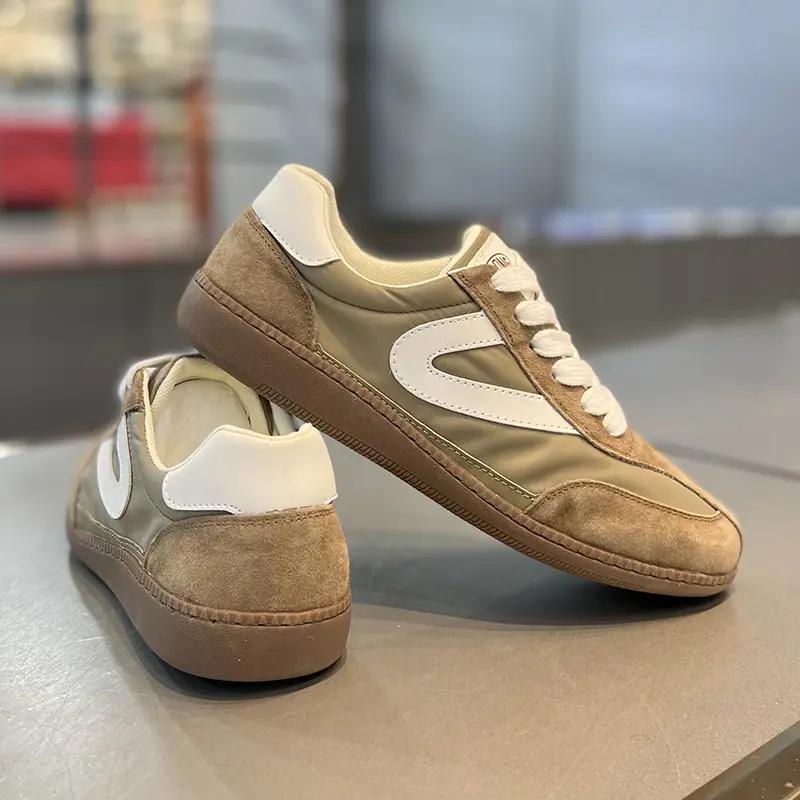 Fashion Maden 2025 Spring New Retro Casual Shoes for Men White Low Top Sports Tennis Shoes Outdoor LaceUp Footwear Designer Sneakers