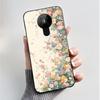 Printing Pattern Case For Nokia 5.3/Nokia 5.4/Nokia 3.4 Coque Soft Silicone Black Shell Cover Cute Flower Cartoon Casing Fundas