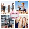 Sandvolleyboll Lagsport Träningsboll Slitstark Mjuk Volleyboll för Träning Träning Lagsport Inomhus Skola Park