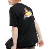 Uniqlo T-shirt Stampata Personaggio Gioco Cartoon Final Fantasy VII Unisex Top Nero 449081-09