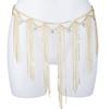 Rhinestones Multi-Layer Fringed Rhinestone Waist Chain, Nightclub Party Prom Ladies Bikini Jewelry Accessories