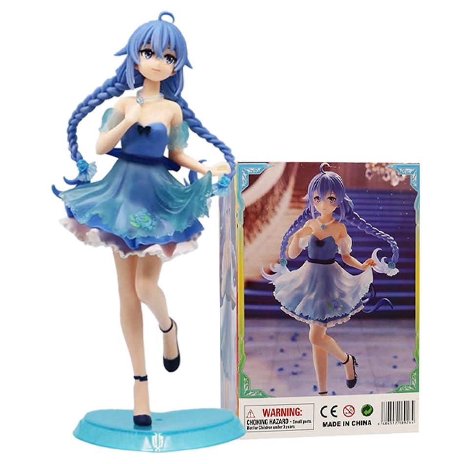 25cm Magician Roxy Migurdia Action Figure Mushoku Tensei Jobless Reincarnation Anime Adult Collection Model Toys Gift PVC Poseable Articulated Scale
