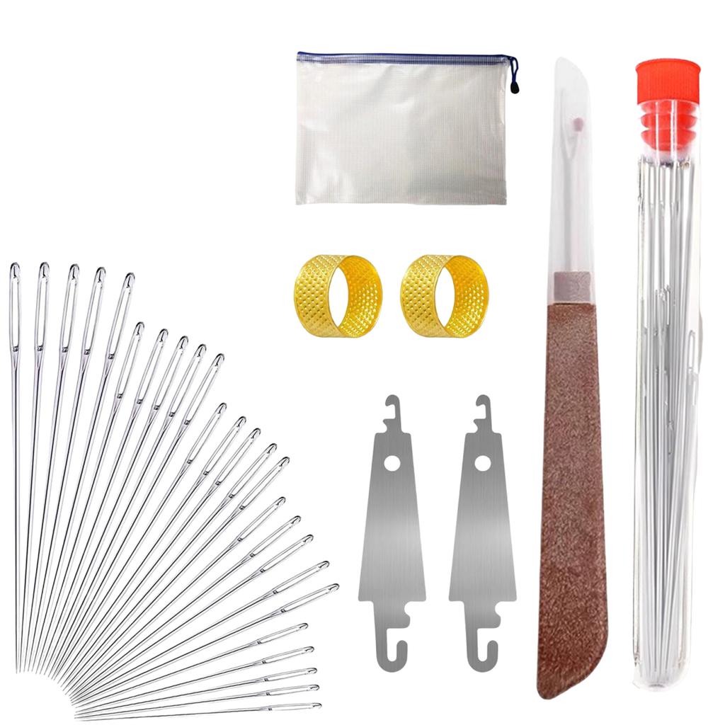 DIY Multi-function Sewing Box Set Big Eye Steel Needles for Hand Quilting Stitching Embroidery Thread Sewing Sewing Kits 2025