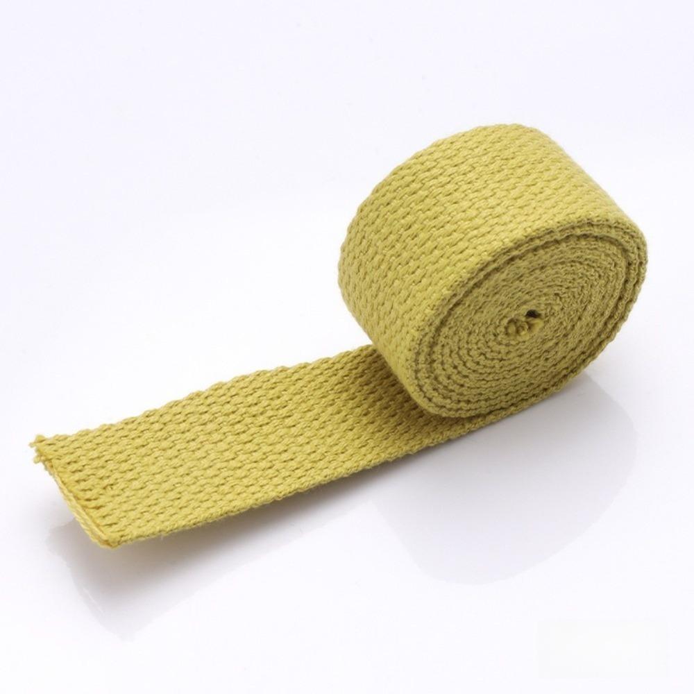 20mm Width Cotton Webbings Tape 1.3mm Thickness Bias Binding Tape  For Bag Strap