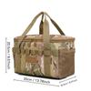 Outdoor Camping Tactical Bag - 14L Large Capacity Multi-Functional Tool & Picnic Gear Organizer with Multiple Compartments Black