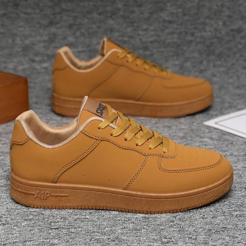 Fashion 2025 Men Outdoor Flat Classic Black Sports Shoes Lace Up Skateboard Board Shoe Walking White Fashion Running Sneakers