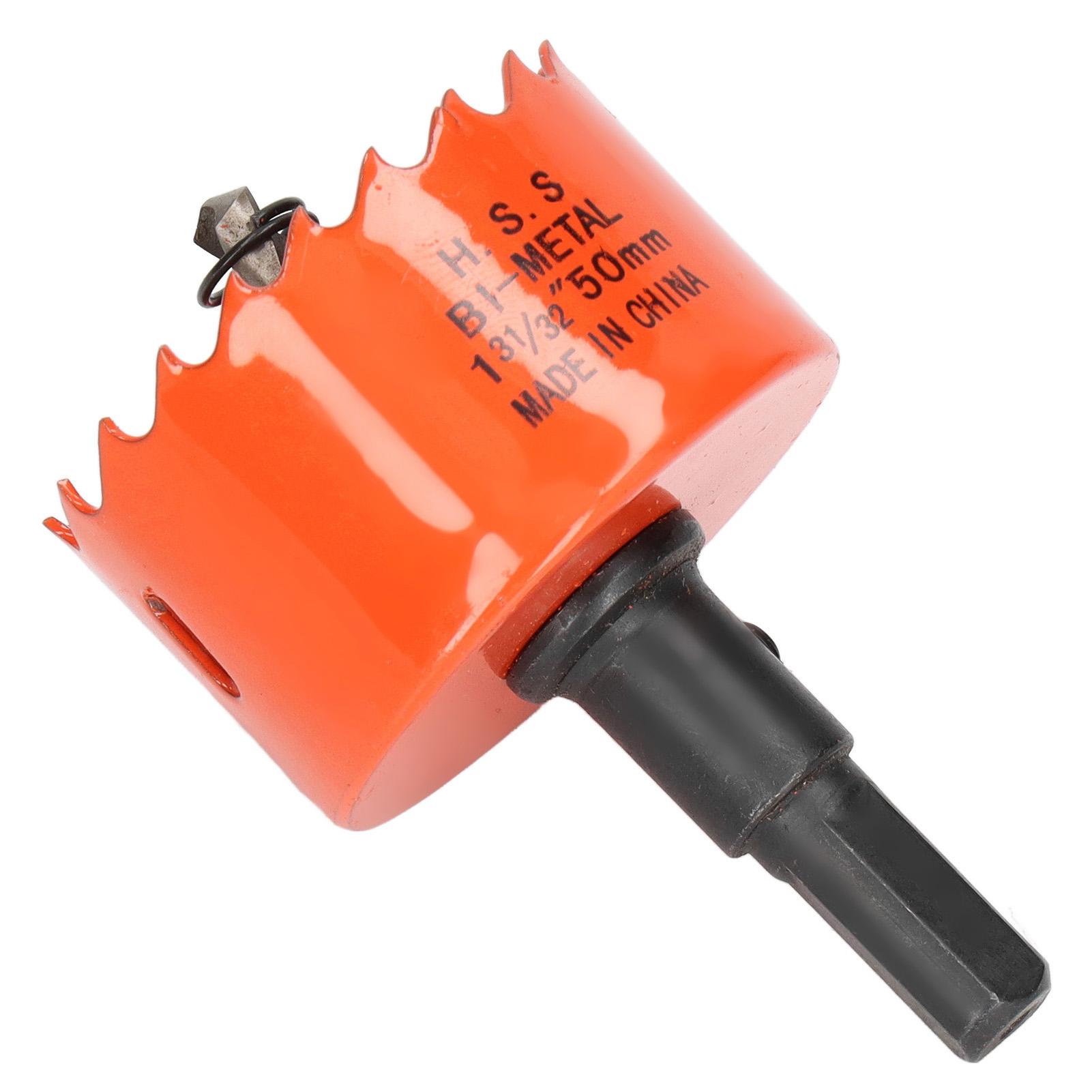 

Сверло для корончатой пилы с острыми зубьями, легкое удаление стружки, высокопрочная фреза для коронок из быстрорежущей стали с оправкой для