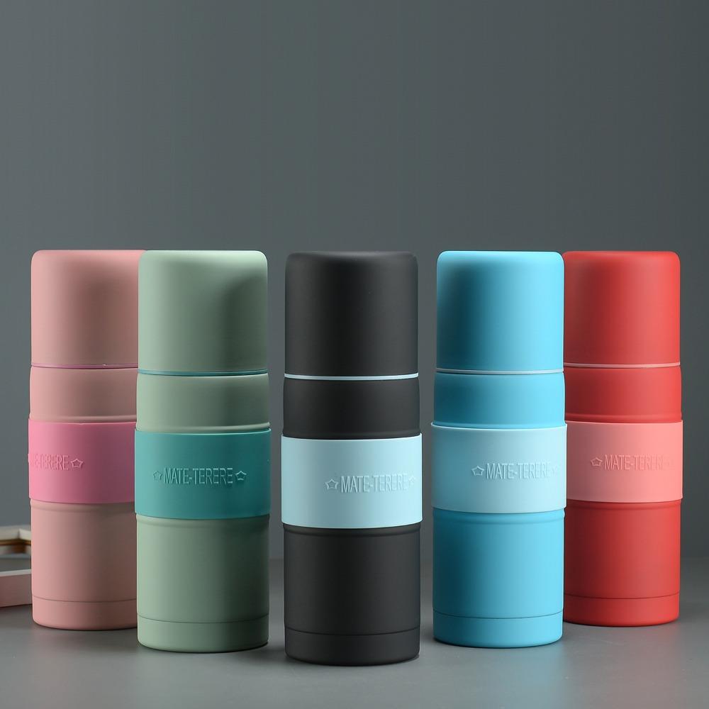 700/500ml Yerba Mate Thermos Cup with Filter Straw Insulated Bottle Durable Vacuum Flask Office