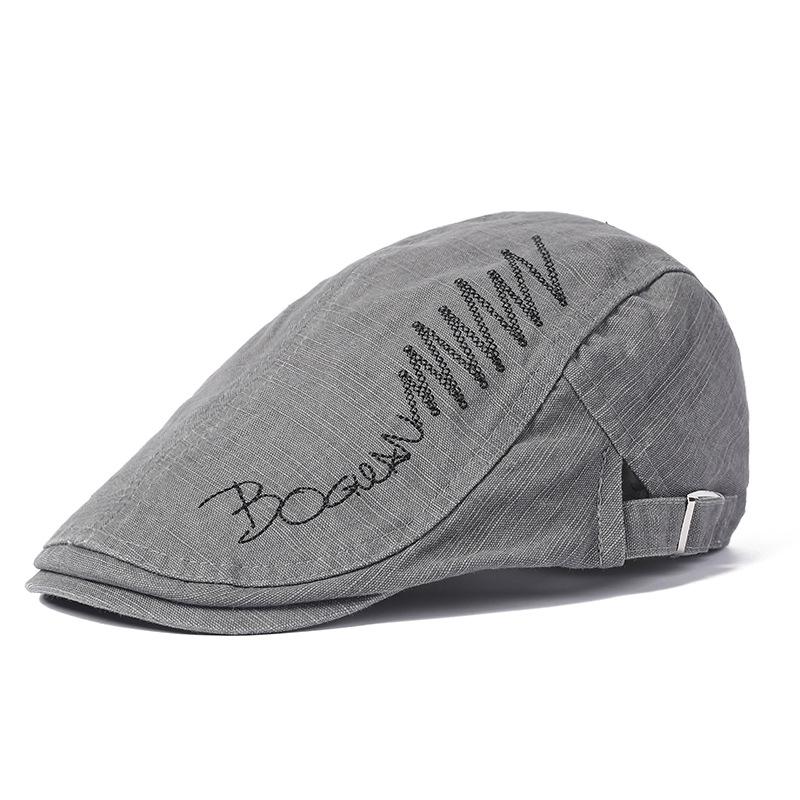 Cowboystoff Andetungehatt Herre Retro Fremoverlue Englandstil Beret Herre- og damehatt