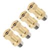 4Pcs RC Brass Connector Accessory for 1Celsius10 Remote Control Car Easy Installation Golden