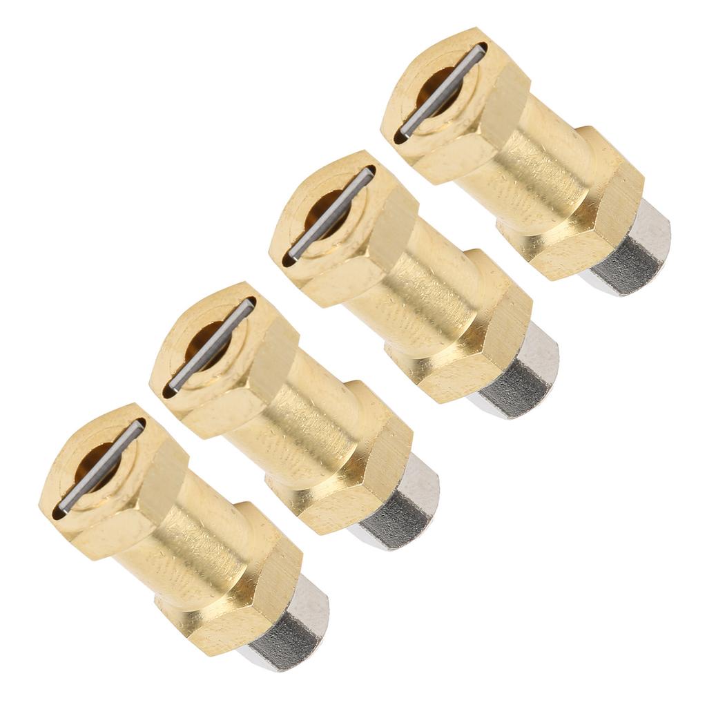 4Pcs RC Brass Connector Accessory for 1Celsius10 Remote Control Car Easy Installation Golden