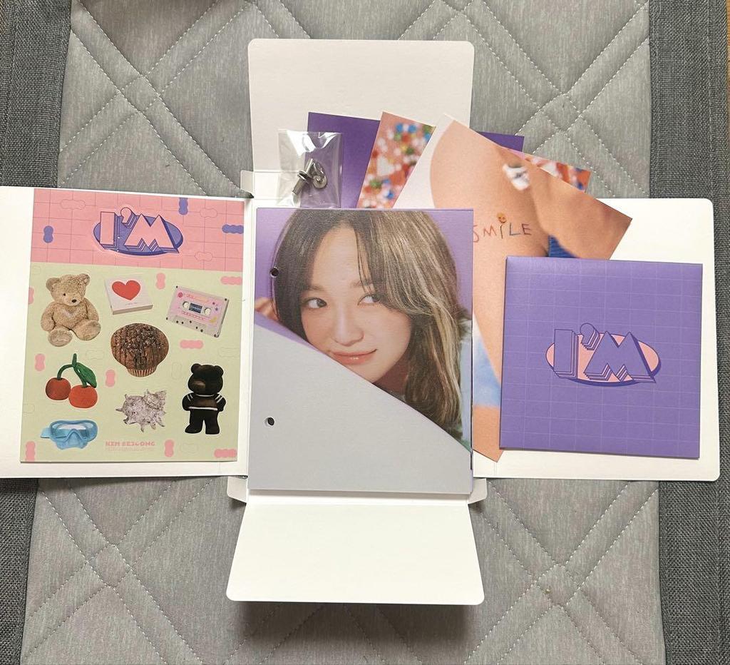 [USED] Anonymous Delivery Kim Sejeong I'M Sejeong Album