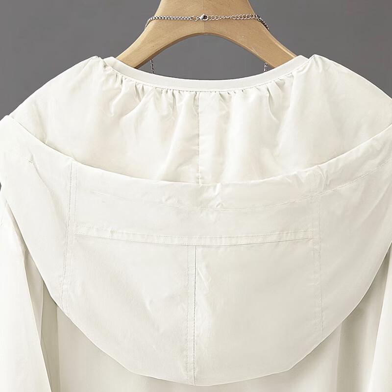 Silbaisha Women's Spring Hooded Casual Jacket