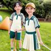 Children's Academy Style Summer Uniform Set for Kindergarten and Primary Students - Sports Uniform