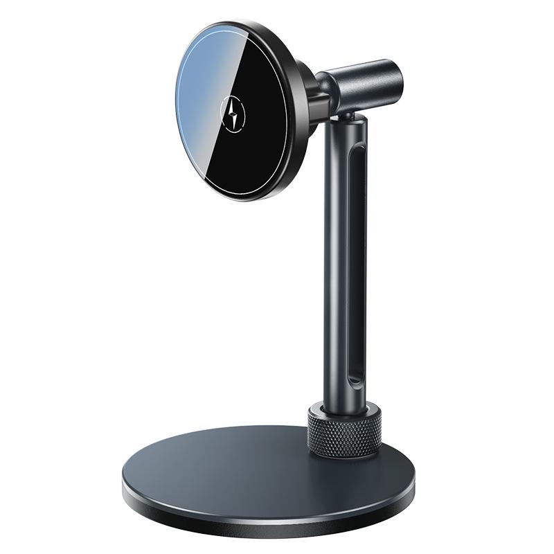 15W Strong Magnetic Wireless Charging Phone Holder with 17mm Universal Ball Head