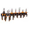 Screwdriver Rack Wall Mount Screw Driver Hanger Hand Tool Storage And Organization For Workshop Workbench Basement