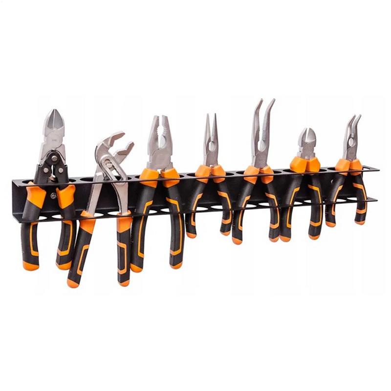 Screwdriver Rack Wall Mount Screw Driver Hanger Hand Tool Storage And Organization For Workshop Workbench Basement
