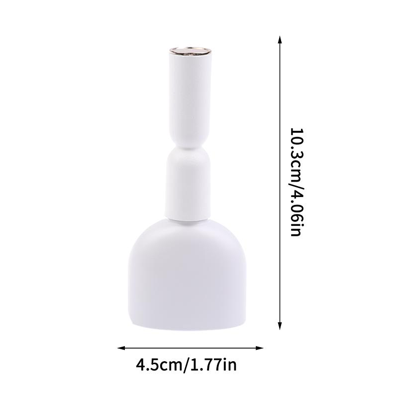 Empty Gel Packaging Refillable Cosmetic Pot Manicure Oil Dispenser 15ml Mini Glass Nail Polish Bottle with Brushes