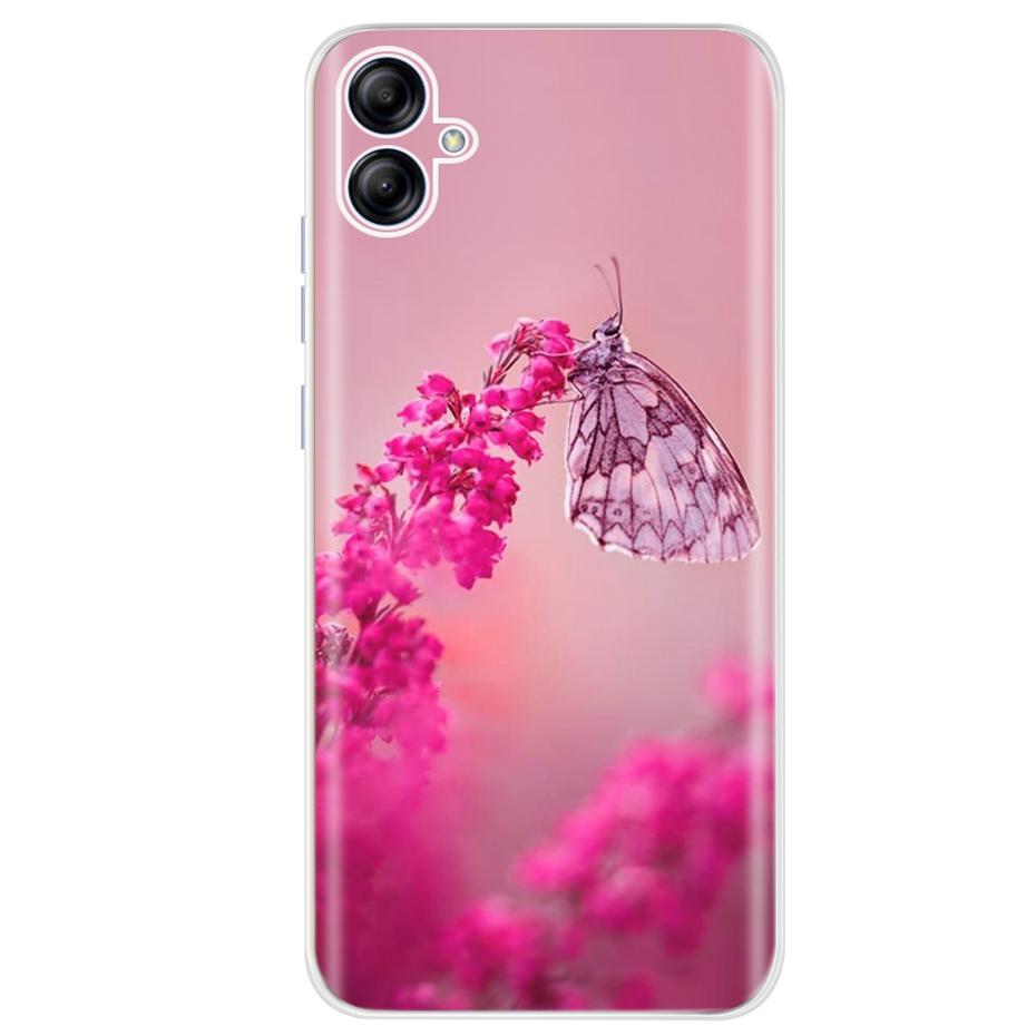 For Samsung Galaxy A04e A04 A04S 2022 Cute Printing Phone Case For SamsungA04 A 04 04e SM-A042F A045F Soft Silicone TPU Cases
