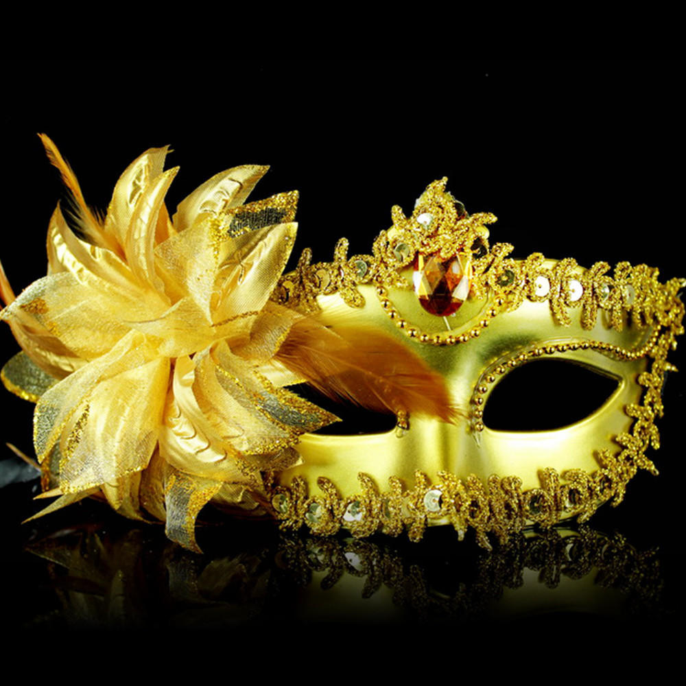 Maskenballmaske Damen Prinzessinnenmaske Halbmaske Erwachsene Für Performance Event Karneval