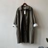 Yan Shuang Women's Korean Style Casual Trench Coat - Autumn Loose Fit Mid-Length Jacket (80861)