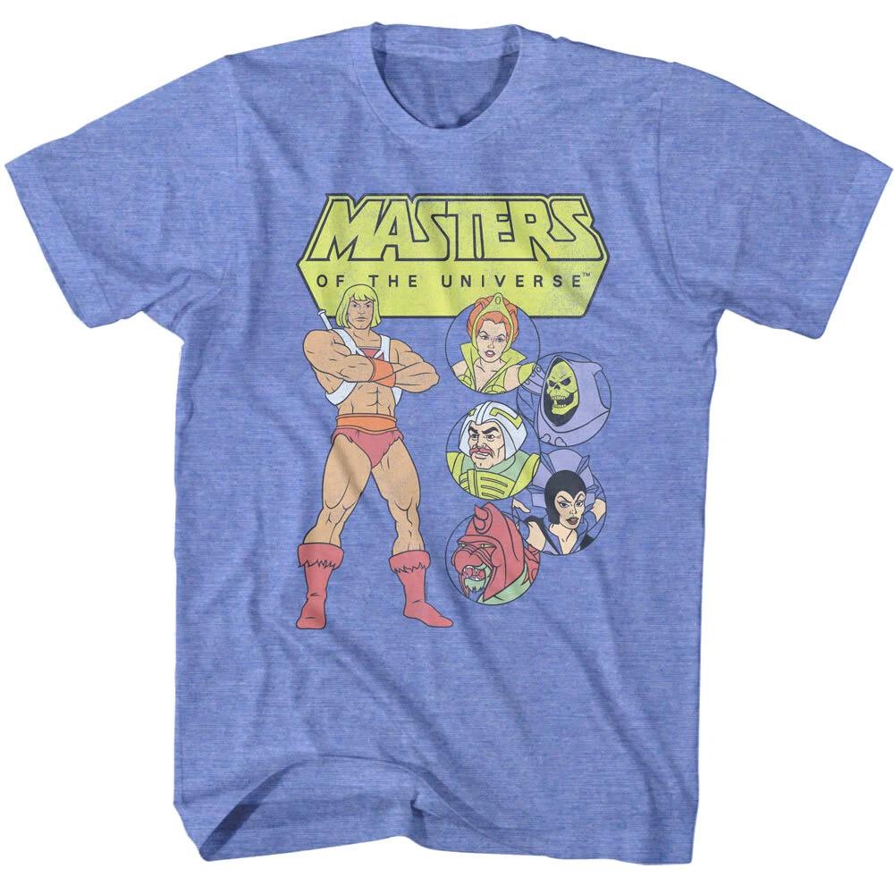 He-Man and Friends Men s T Shirt Masters of the Universe Skeletor Teela XL