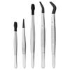 Jewelry Makers' Tweezers Set Handy Tweezers Tools Steel Tweezers for Crafts Stamp Collecting and Jewelry Making