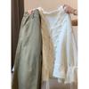 Women's Korean V-Neck Long-Sleeve Knit Sweater with Waist-Cinch Tie - Trendy Autumn 2025