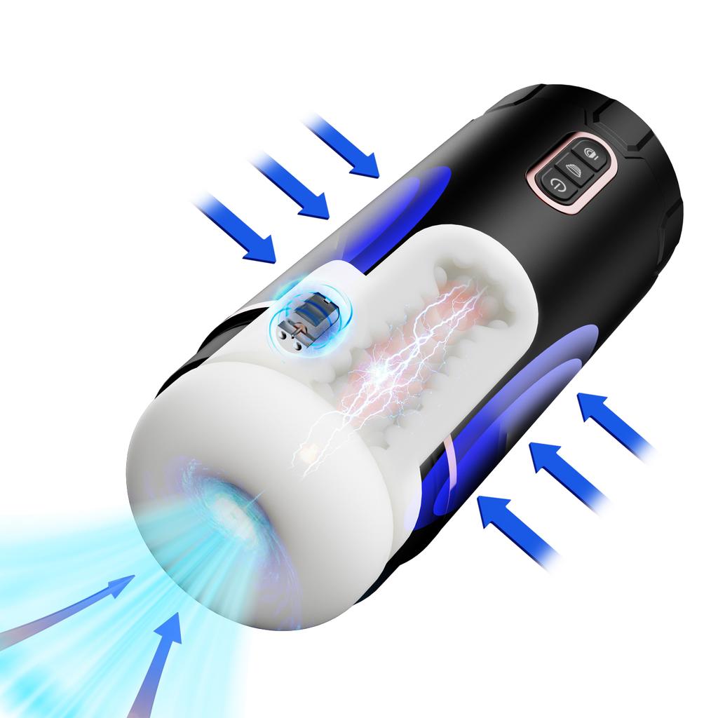 Automatic Male Masturbator Cup Sucking Vibration Blowjob Real Vagina Pocket Pussy Penis Oral Sex Machine Toys For Man Adults 18+