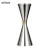 Stainless Steel Bar Measuring Jigger OZ/ML Measuring Cup Spirit Measure Japanese Jigger  Home