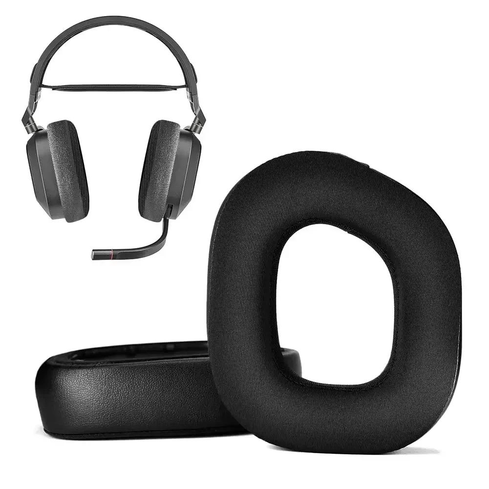 Replacement Ear Pads Ear Muffs Covers Highquality Ear Cushions Cooling Gel Earpads Suitable for Corsair HS80 RGB Gaming Headset
