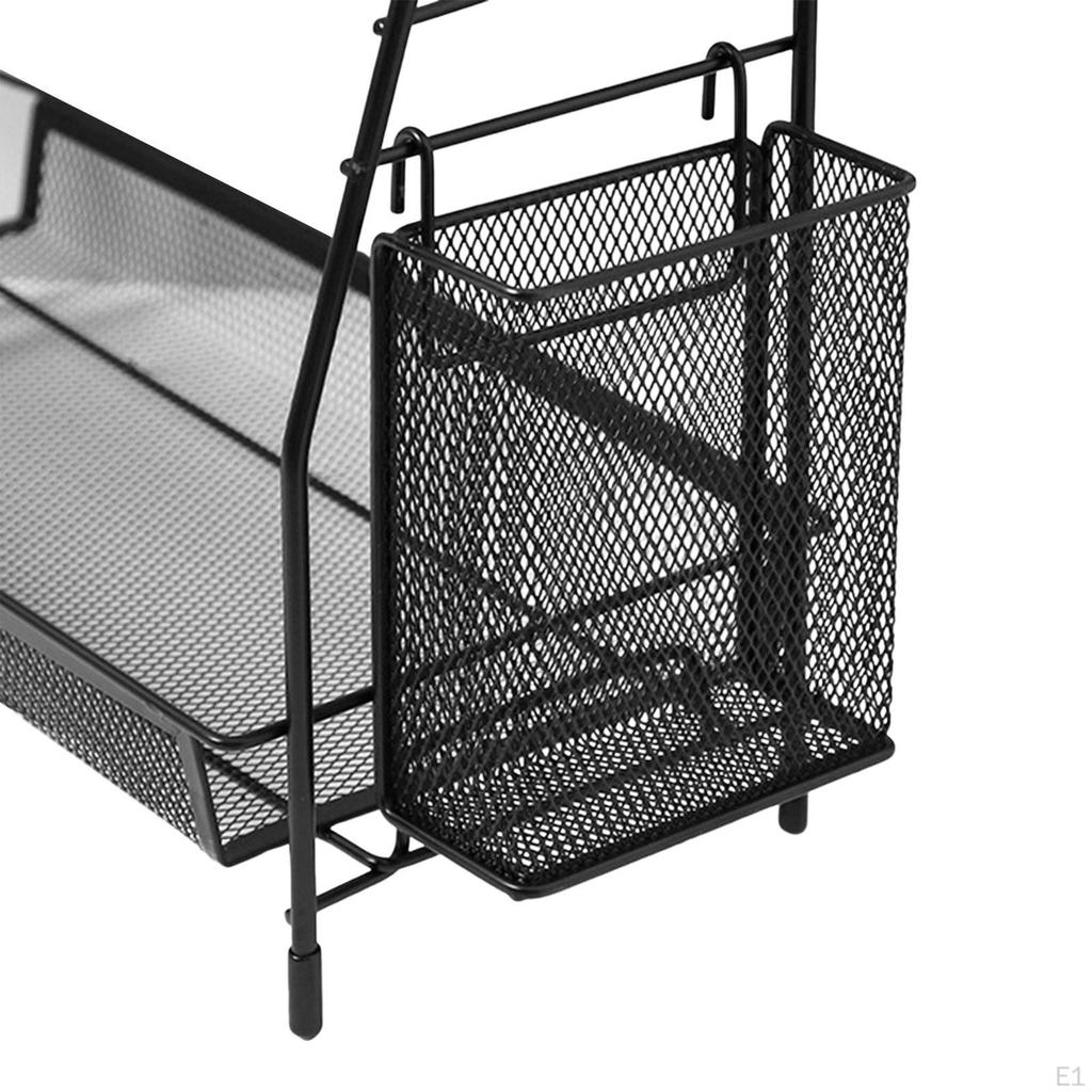 Storage Rack 2 Tier Shelf Multifunctional Decor Space Saving Sturdy Organizer Stand for Cosmetics