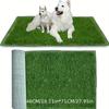 New Easy Indoor/Outdoor Premium Washable Dog Training Mat for Odor Control and Easy Potty Training - Pee Grass for Clean and Eff