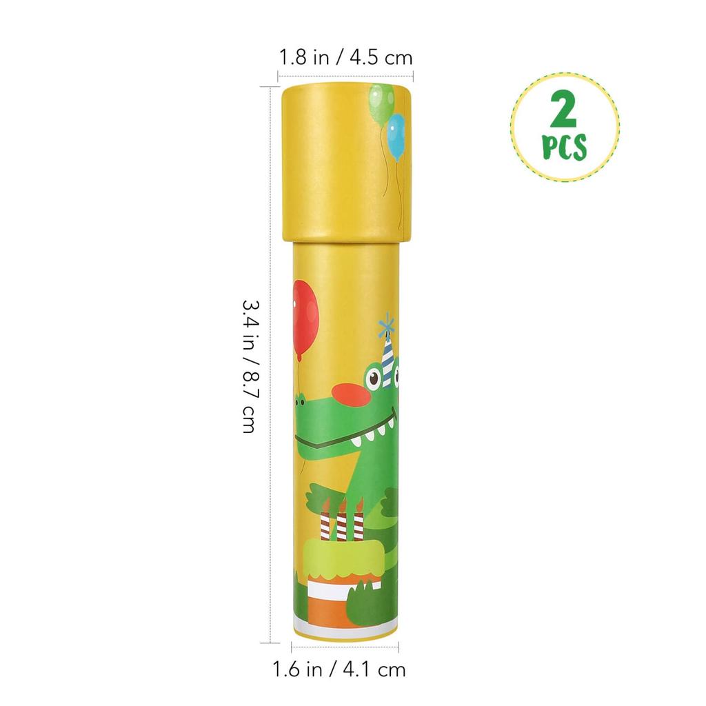 STOBOK Kaleidoskop Verwandelt Was Sie Betrachten in ein Volkstümliches Altes 2-teiliges Spielzeug, Kinderspielzeug, Muster, Basteln, Basteln, Preise, Spielzeug, Spielzeug, Geburtstag,