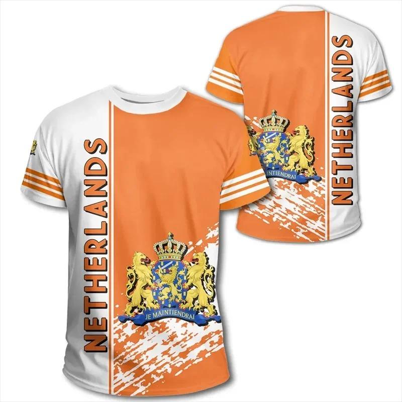 Summer fashion trend hip-hop cool 3D printed personalized T-shirt for men's casual and comfortable short sleeved T-shirt