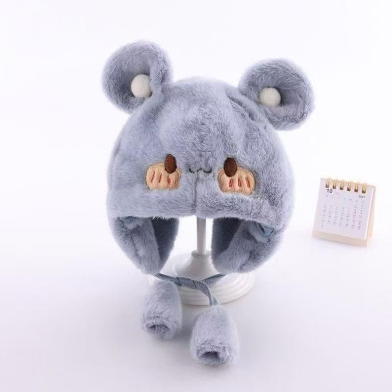 Babymütze für Herbst und Winter, super süße Strickmütze für Jungen und Mädchen, dicke, warme Wollmütze für Kleinkinder, Wintermütze